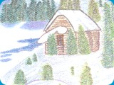 Cabin in the Snow